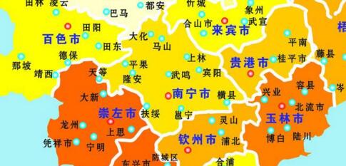 廣西有多少個(gè)市？多少個(gè)縣級(jí)市？多少個(gè)地級(jí)市？哪個(gè)最富裕？哪個(gè)發(fā)展最快？